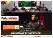 Penutupan Rakernas Kejari Lahat Toto Roedianto.S.Sos.SH Beserta Jajaran mengikuti Secara Virtual