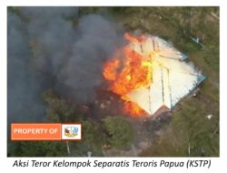 Aksi Teror Kelompok Separatis Teroris Papua (KSTP) Tembaki Dan Bakar Rumah
