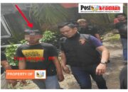 Satreskrim Polres Lahat Jemput AL dikediamannya Tanpa Perlawanan