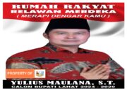 Rumah Rakyat Relawan Merdeka Siap Menangkan Yulius Maulana Cabup Lahat 2024 – 2029.