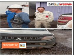 Pemotor warga Merapi Ditabrak Mobil PT.DAM  Sopir Keturunan WNA Diamankan di Polsek Merapi
