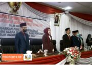 Wabup Bakhtiar Hadiri Rapat Paripurna HUT RI Ke-77 Mendengarkan Pidato Presiden