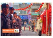 Menyambut Tahun Baru Imlek 2575 Polsek Metro Tamansari Lakukan Pengamanan di Sejumlah Vihara