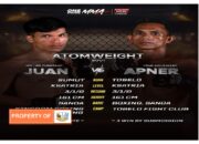 Juan Munte Atlet Sanda Humbahas Akan Bertarung di Kelas Atom One Pride MMA