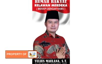 Rumah Rakyat Relawan Merdeka Siap Menangkan Yulius Maulana di Pilkada Lahat 2024