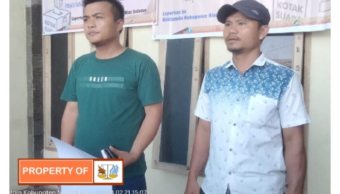 Pencoblosan Surat Suara Secara Gelondongan dan Massal di Golambanua 1 Dilaporkan Oleh Saksi Partai Perindo di Bawaslu Nisel