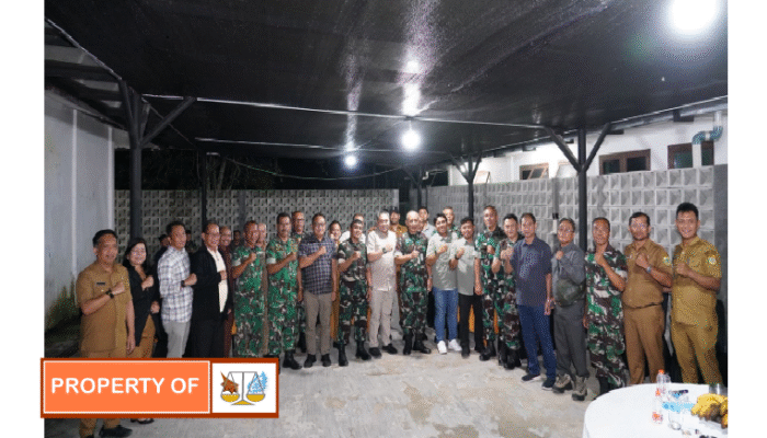 Bupati Pakpak Bharat Menerima kunjungan kerja Tim Survey kementerian pertahanan RI