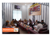 Bupati Pakpak Bharat pimpin Rapat Forkopimda di kodim 0206/Dairi