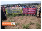 Ratusan Warga Desa Banjarsari Gelar Aksi Demonstrasi Diduga PT.BGG Menambang Dilahan Sengketa