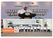 Baharuddin Lepas 14 Armada Bus Mudik Bareng Jaksa Agung 2024 Tujuan Jawa Tengah.