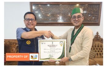 Terima Penghargaan Inovatif dari HMI Sumbagsel PJ Bupati Lahat M.Farid Ajak Pemuda Membangun Lahat