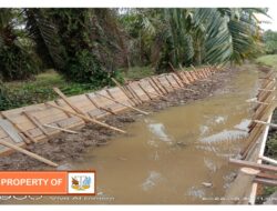 Diduga Pembangunan Saluran Air Persawahan Tidak Jelas Di Desa Kotasan Galang Deli Serdang Sumatera Utara