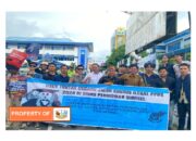 FKMP Gelar Aksi Demo Di Depan Kantor Disdik Sumsel Minta Copot Plt Kadis dan Plh Sutoko Terkait PPDB Minta Diusut Tuntas