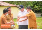 Pemkab Humbahas Tinjau Rencana Pembangunan Polsek Baktiraja