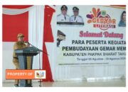 Sekdakab Pakpak Bharat Buka kegiatan ” Gebyar Literasi”