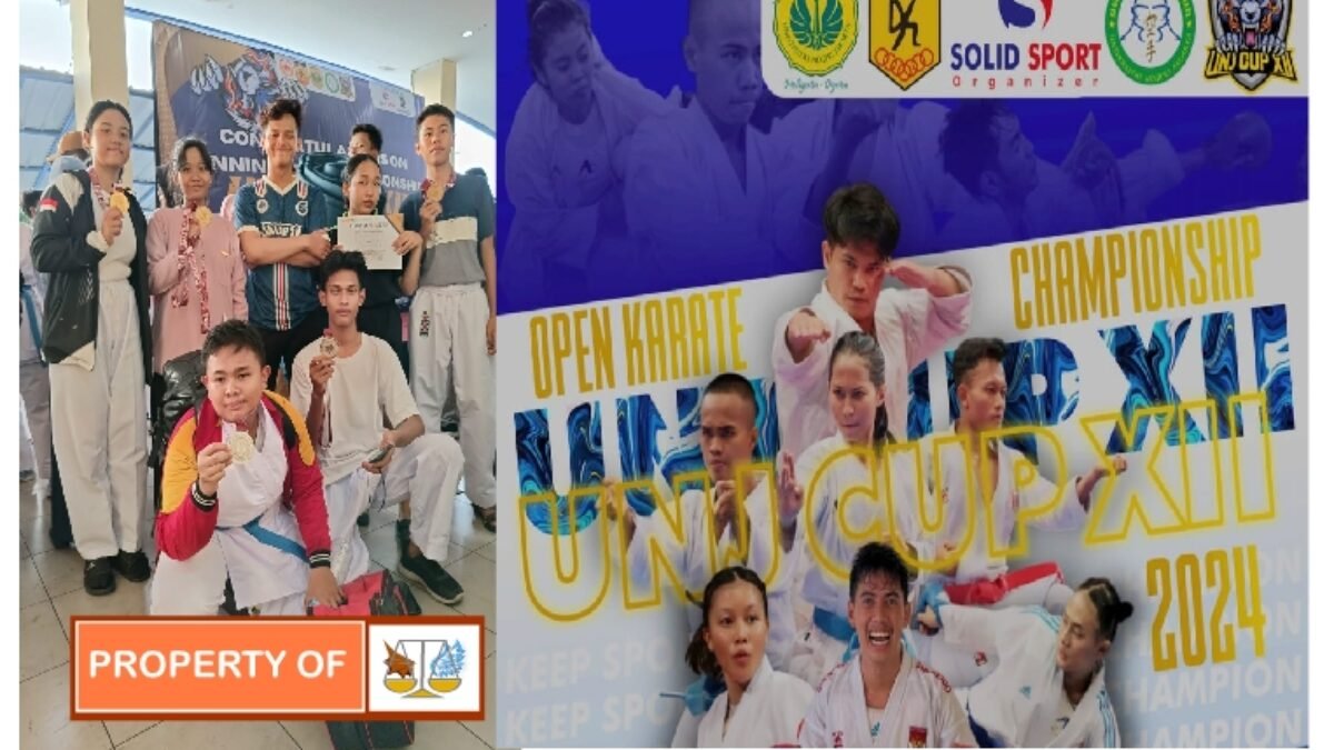 Ratusan Atlet Karate Berlaga di UNJ CUP 2024