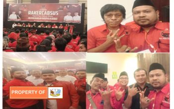 Rapat Kerja Cabang Khusus (RAKERCABSUS) Partai PDI-Perjuangan kabupaten Bekasi 2024.