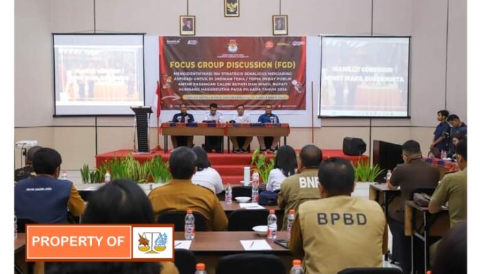 KPU Gelar FGD Bersama Pemkab Humbahas dan Lembaga Vertikal