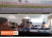 Diskusi Daerah Pengembangan Model Bisnis Pertanian dan Pemanfaatan Teknologi Digital Kabupaten Humbang Hasundutan.