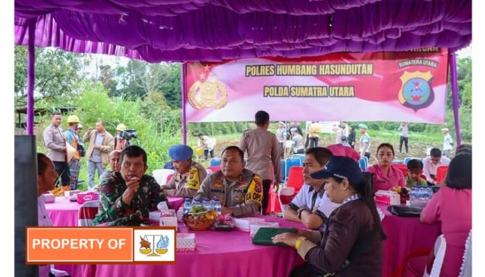 Pemkab Humbahas Ikuti Secara Virtual Launching Gugus Tugas Polri