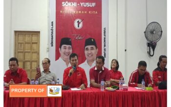 Tiga Pasangan Calon Bupati dan Wakil Bupati Nias Selatan Keos Dibuat Pasangan Sokhi-Yusuf.