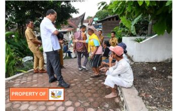 Bupati Humbahas Tinjau Penataan Lingkungan Wilayah Desa dan Sapa Warga di Desa Simamora di Kec.Baktiraja