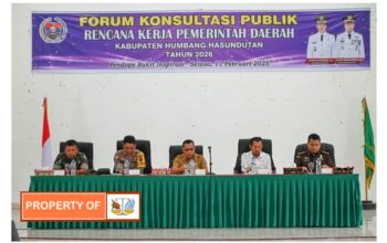 Pemkab Humbahas Laksanakan Konsultasi Publik RKPD Tahun 2026