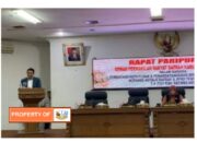 BUPATI BATANG HARI MENGHADIRI RAPAT PARIPURNA DPRD TERKAIT ANGGARAN PENDAPATAN BELANJA DAERAH (APBD)