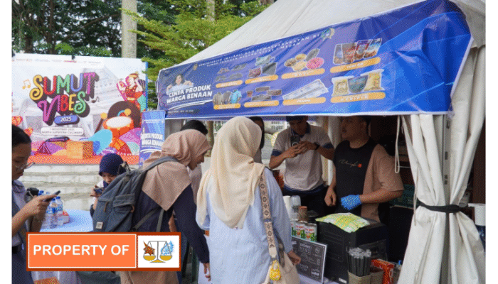 Warga Binaan Rutan Kelas I Medan Tampilkan Karya Kreatif di Event “Sumut Vibes 2025