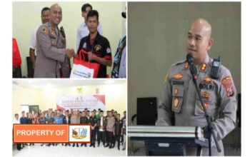 Polres Pakpak Bharat Bersama Mahasiswa Aliansi BEM Dan OKP Gelar Bhaksos Polri Presisi Sambut Bulan Suci Ramadhan1446 H/2025