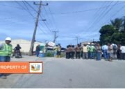 Jembatan Rusak Penghubung Tanjung Pasir Akhirnya Di Bangun oleh PT.TPL