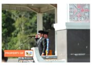 Sekdakab Pakpak Bharat pimpin Upacara peringatan hari Otonomi daerah ke XXlX