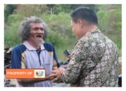 Oloan P Nababan Berikan Bantuan Korban Kebakaran di Lintongnihuta