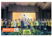 Pelantikan Pengurus DPD Partai Golkar Kab. Bekasi Berjalan Aman dan Sukses.