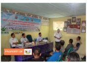 Kadis DPMD2A Humbahas Narasumber Pada Sosialisasi PATBM Desa Simarigung.