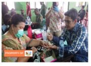 HKBP SULTAN MAZMUR PANCAWATI DAN KSU SURYA JAYA MANDIRI MENGADAKAN PENGOBATAN GRATIS KEPADA MASYARAKAT DAN JEMAAT SEKITAR DESA PANCAWATI