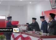 Bupati Humbahas Sampaikan Nota Pengantar Ranperda Pertanggung Jawaban APBD T.A. 2021