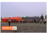 Kapolres Humbahas Pimpin Apel Gelar Pasukan dan Peralatan Siap Tanggap Bencana