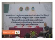 Bupati Buka Sosialisasi  Inventarisasi dan Verifikasi PPTPKH di Humbahas