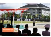 Hadiri Upacara Hari Pahlawan Kolonel Inf Abdulah Jamali Asintel Kasdam XII/Tpr Di Kantor Gubernur Kalimantan Barat