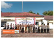 Sekdakab Pakpak Bharat  hadiri apel gelar  pasukan operasi keselamatan tahun 2026