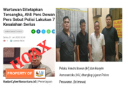 Polres Pesawaran Bantah Berita Tentang Wartawan Ditetapkan Tersangka Gegara Pemberitaan. Kasat: Pelaku Pemerasan dan Positif Pengguna Narkoba