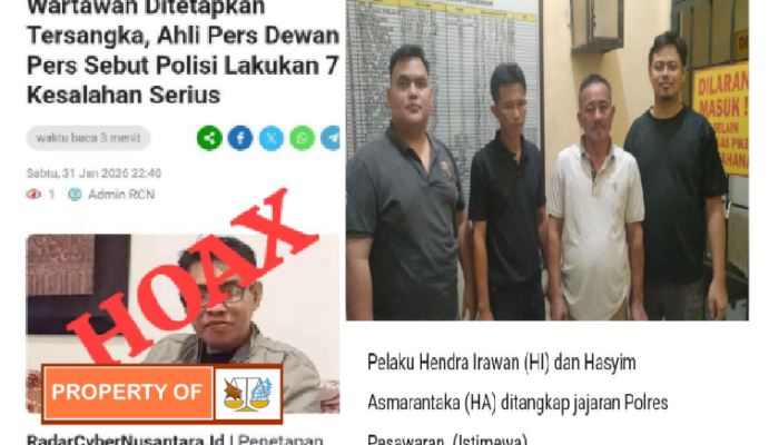 Polres Pesawaran Bantah Berita Tentang Wartawan Ditetapkan Tersangka Gegara Pemberitaan. Kasat: Pelaku Pemerasan dan Positif Pengguna Narkoba