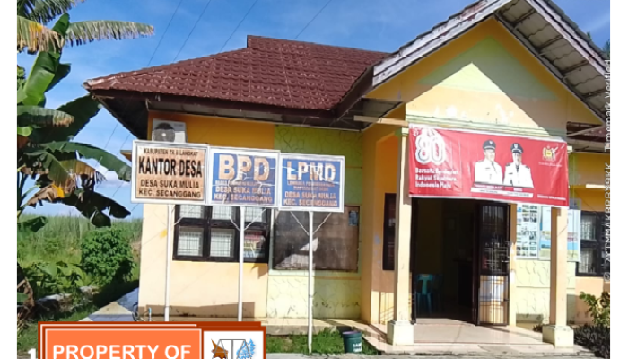 Diduga Abaikan Keterbukaan Informasi, Kades Suka Mulia Bungkam Soal Dana Desa, LSM GMAS akan  Layangkan Surat Kedua