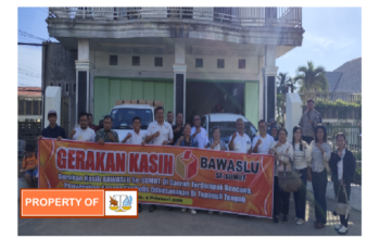 Bawaslu Provinsi dan Kabupaten/Kota se-Sumut Gelar Syukuran Tahun Baru dan Gerakan Kasih bagi Korban Bencana Alam