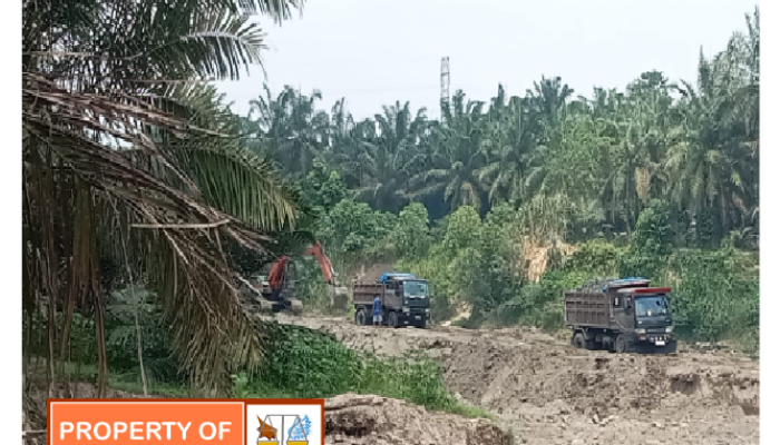 Luar Biasa.. Diduga Pengusaha Galian C Ilegal Bantaran Sungai Ular Keramat Gajah Kecamatan Galang Kebal Hukum