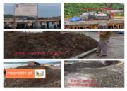Material Pembangunan Pelabuhan Telukdalam Diduga Semen Bekas dan Pasir Bercampur Lumpur.