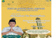 Ketua MKKS SMA Bekasi Provinsi Jawa Barat Mengucapkan Selamat Menunaikan Ibadah Puasa Ramadhan 1447 H -2026 M