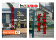 Gedung Juang Peninggalan Bupati Harunata di Kantor Camat Merapi Barat Kondisinya Memprihatinkan