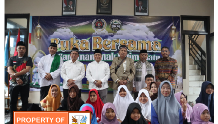 PWI Bekasi Adakan Giat Buka Puasa Bersama dan Santuni Anak Yatim Piatu